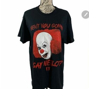It the movie men's medium black T-shir